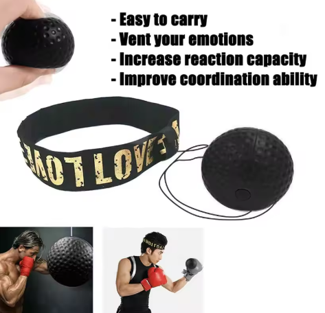 Headworn Speed Ball Boxing Magic Ball Reaction Ball Fight Training Coordination Ability Vent Fist Speed Precision Decompression